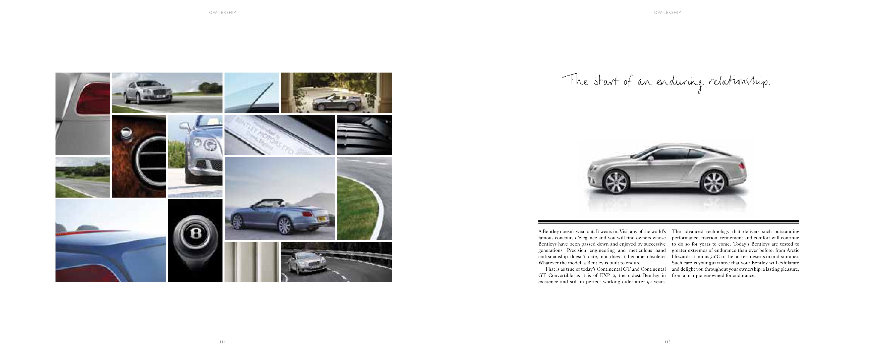 2013 Bentley Continental GT Brochure Page 32